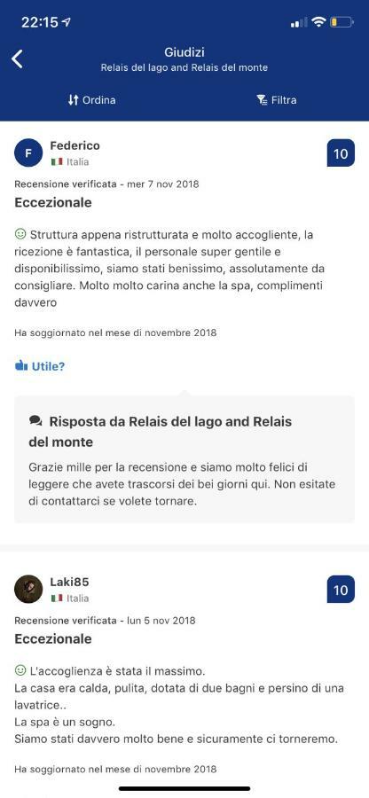 Relais Del Lago E Relais Del Monte Filettole Экстерьер фото